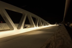 Kienlesbergbrücke bei Nacht