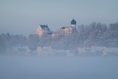 Illertisser Schloss im Nebel 