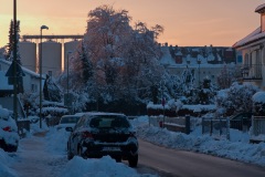 Vogtmühle im Sonnenuntergang